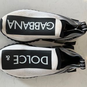 Dolce and Gabbana Logo Slip On Sneakers Size 37